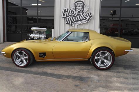 Hot Wheels Gas Monkey 1968 Corvette Vehicle.